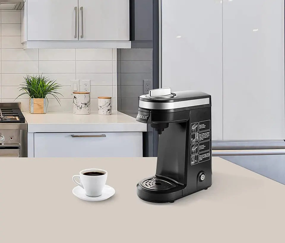 Tragbare Kapsel-Kaffeemaschine - Kompakte Espresso- und K-Cup-Kaffeemaschine